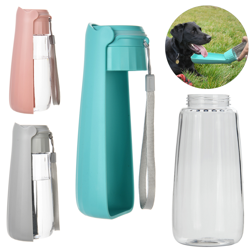 Pet Supplies Co - 屋外ポータブル犬水ボトル小型大型犬猫漏れ防止高容量ペット水飲みボウルラブラドールビーグル用品