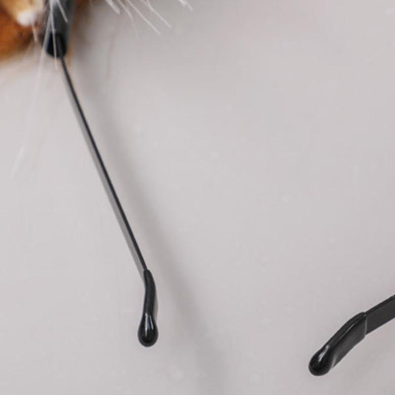 39bdのぬいぐるみヘッドバンド毛皮のような動物の耳筋肉体カ - Pet Supplies Store のレビューと価格