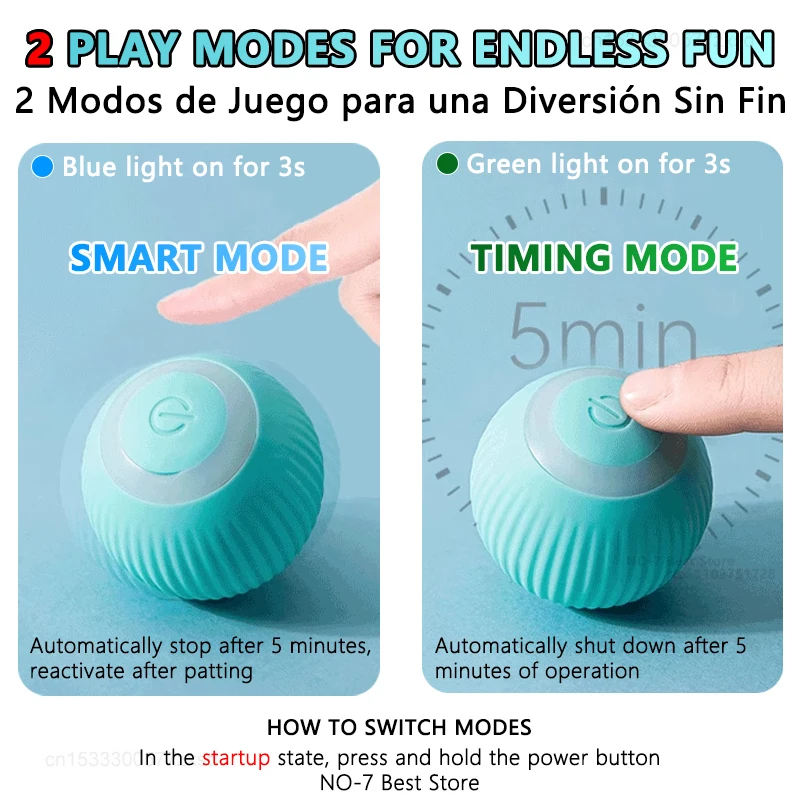 猫用インタラクティブボール スマートキャットトイ 電子インタ - Interactive Cat Toy のレビューと価格