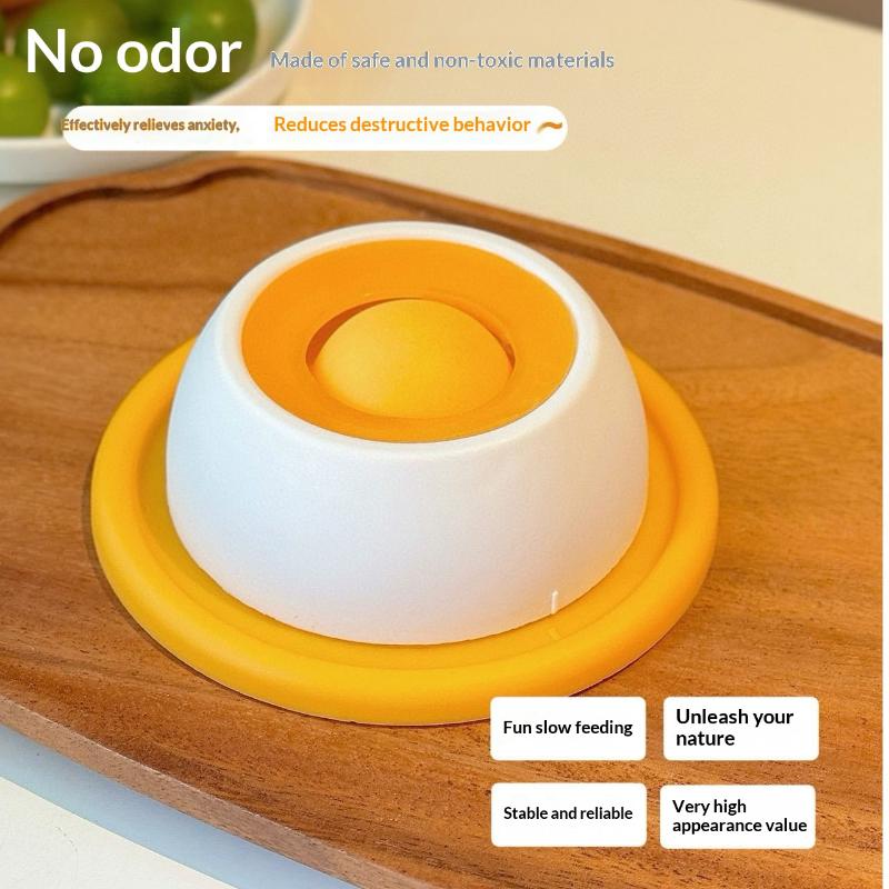 ペット用ヨーグルト舐めマット、犬猫用スローフィーダー - イ - Slow Feeder Dog Bowl のレビューと価格