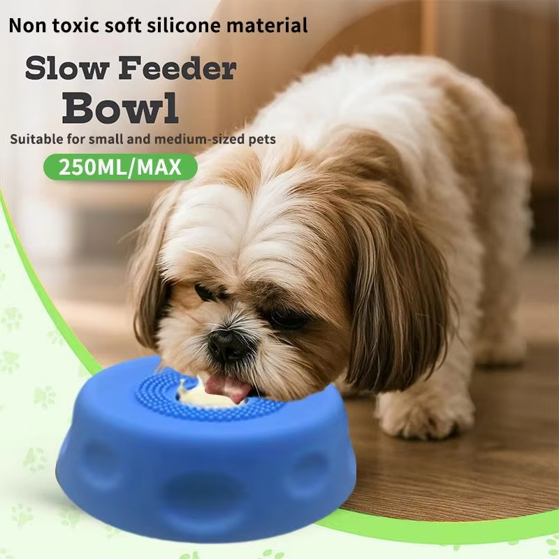 ペット用ヨーグルト舐めマット、犬猫用スローフィーダー - イ - Slow Feeder Dog Bowl のレビューと価格