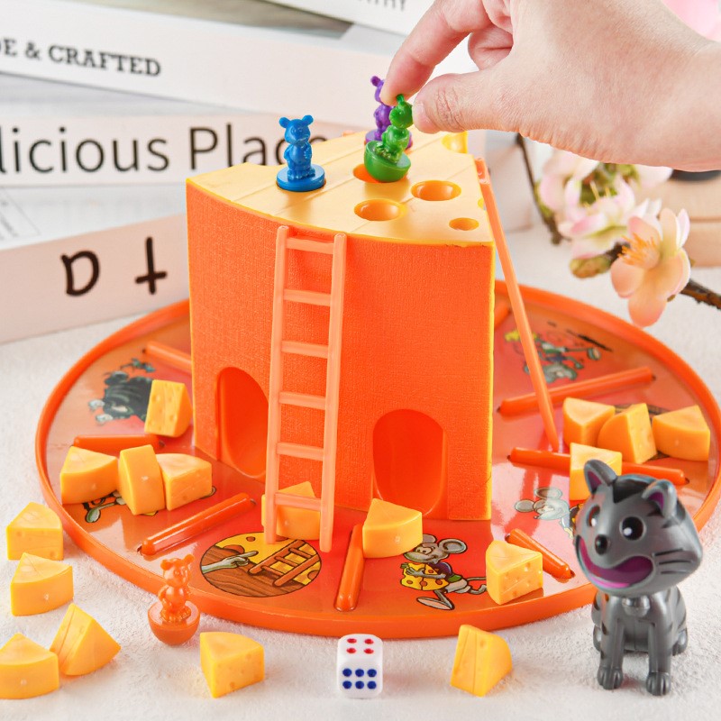 猫とネズミのケーキチーズボードゲーム子供向けインタラクティブ - Interactive Cat Toy のレビューと価格