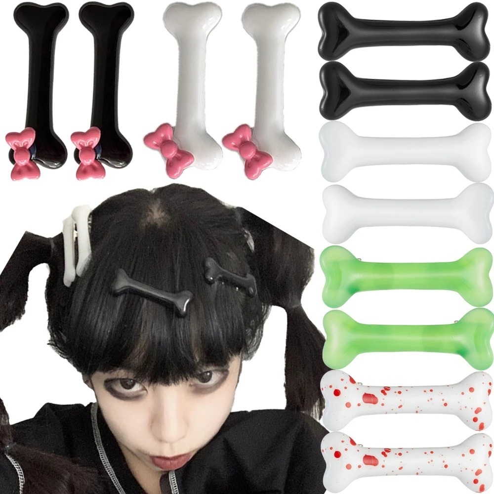 Y2K 漫画犬の骨ヘアクリップ女の子のためのかわいい動物の形 - Pet Supplies Store のレビューと価格