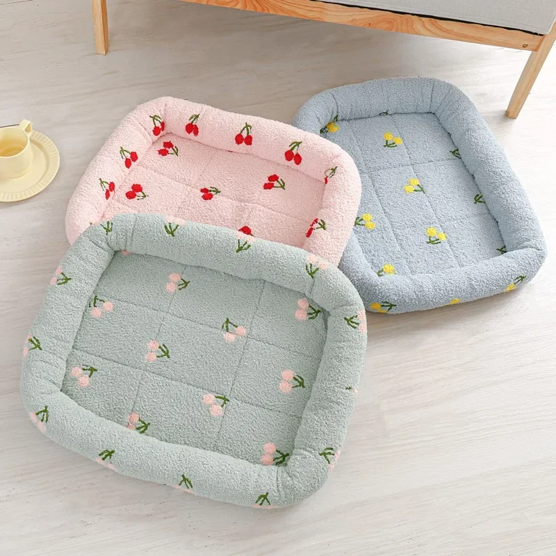 ペット用のユニバーサル犬小屋クラウドベルベット,チェリープリ - Calming Dog Bed のレビューと価格
