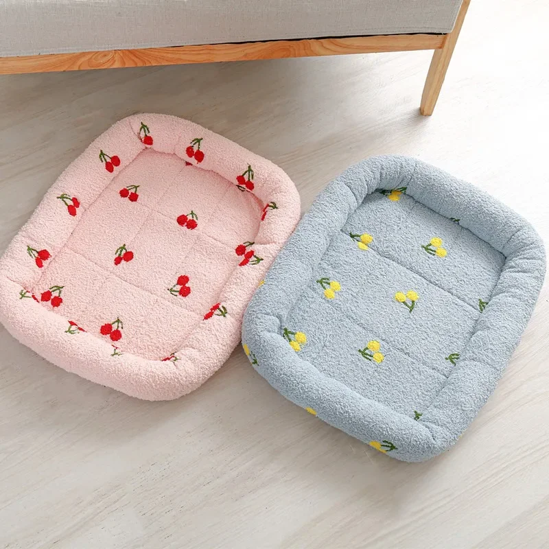 ペット用のユニバーサル犬小屋クラウドベルベット,チェリープリ - Calming Dog Bed のレビューと価格