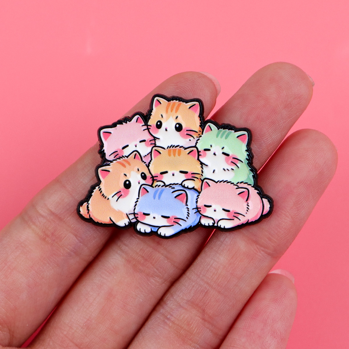 漫画動物シリーズエナメルピンかわいい猫犬カエルブローチ服用ラ - Pet Supplies Store のレビューと価格