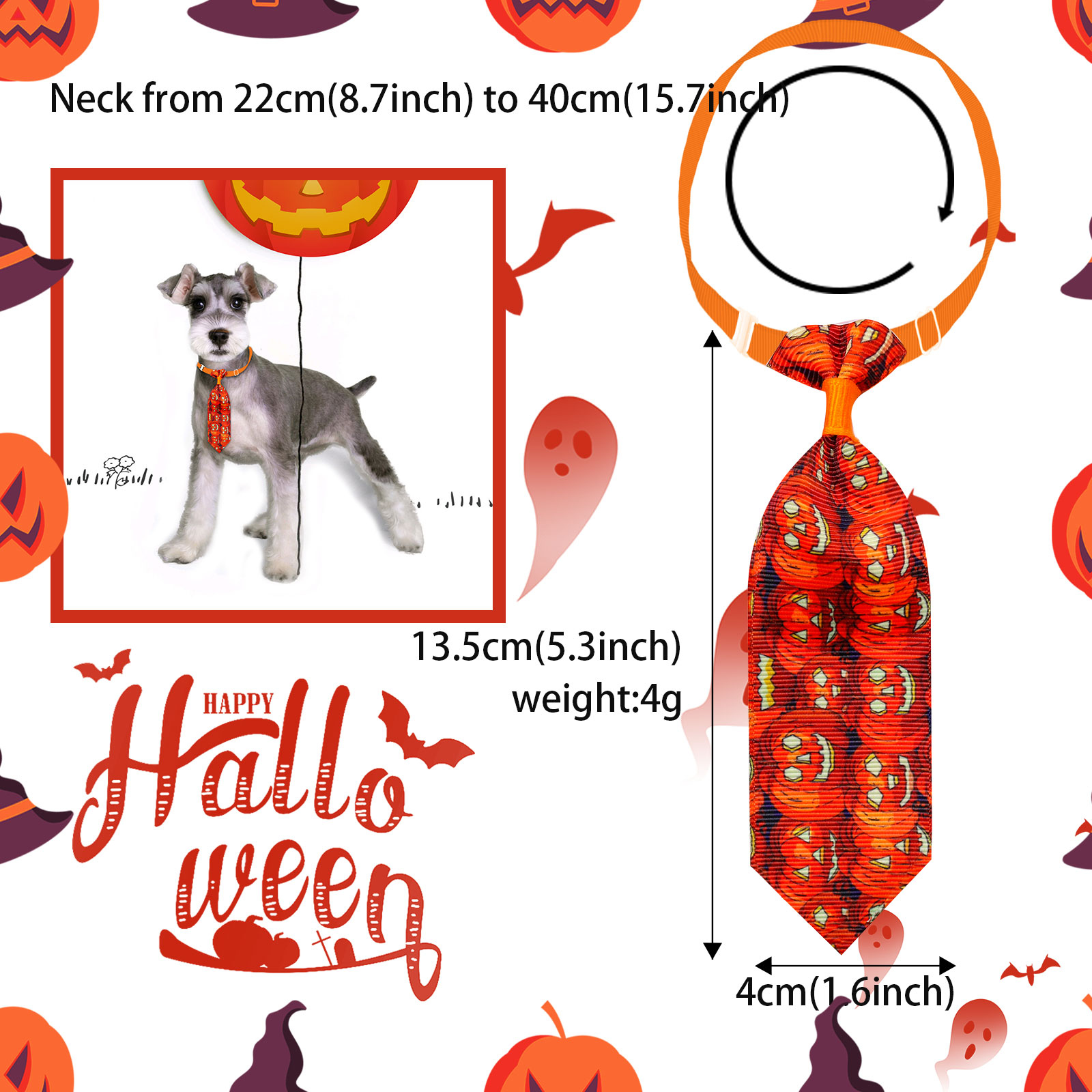 50/100個ハロウィン犬グルーミング用品頭蓋骨小型犬ネクタ - Pet Supplies Co のレビューと価格