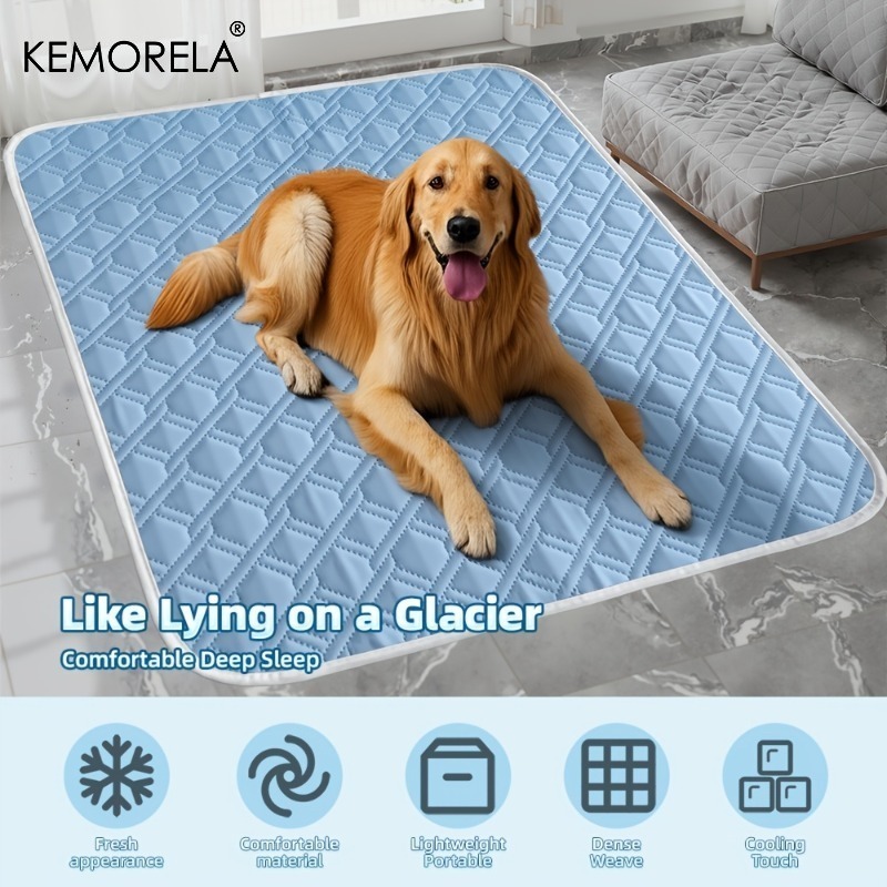 KEMORELA 2 個犬冷却マット夏ペット冷感ベッド特大小 - Calming Dog Bed のレビューと価格