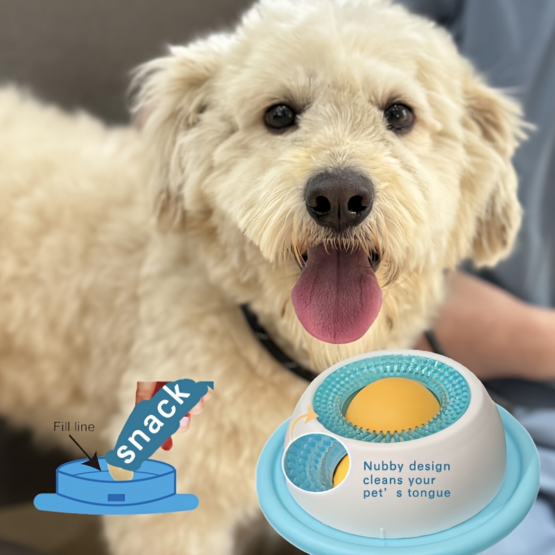 ペット用ヨーグルト舐めマット、犬猫用スローフィーダー - イ - Slow Feeder Dog Bowl のレビューと価格