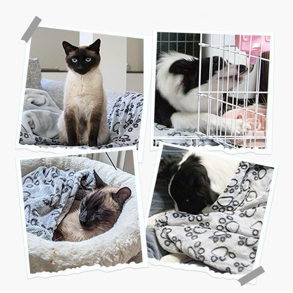 冬用ソフトドッグブランケット 洗える、室内猫用マット 大型犬 - Calming Dog Bed のレビューと価格