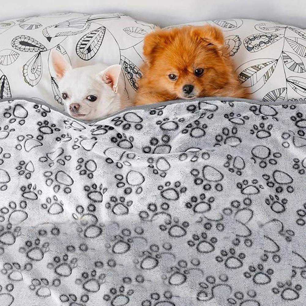 冬用ソフトドッグブランケット 洗える、室内猫用マット 大型犬 - Calming Dog Bed のレビューと価格