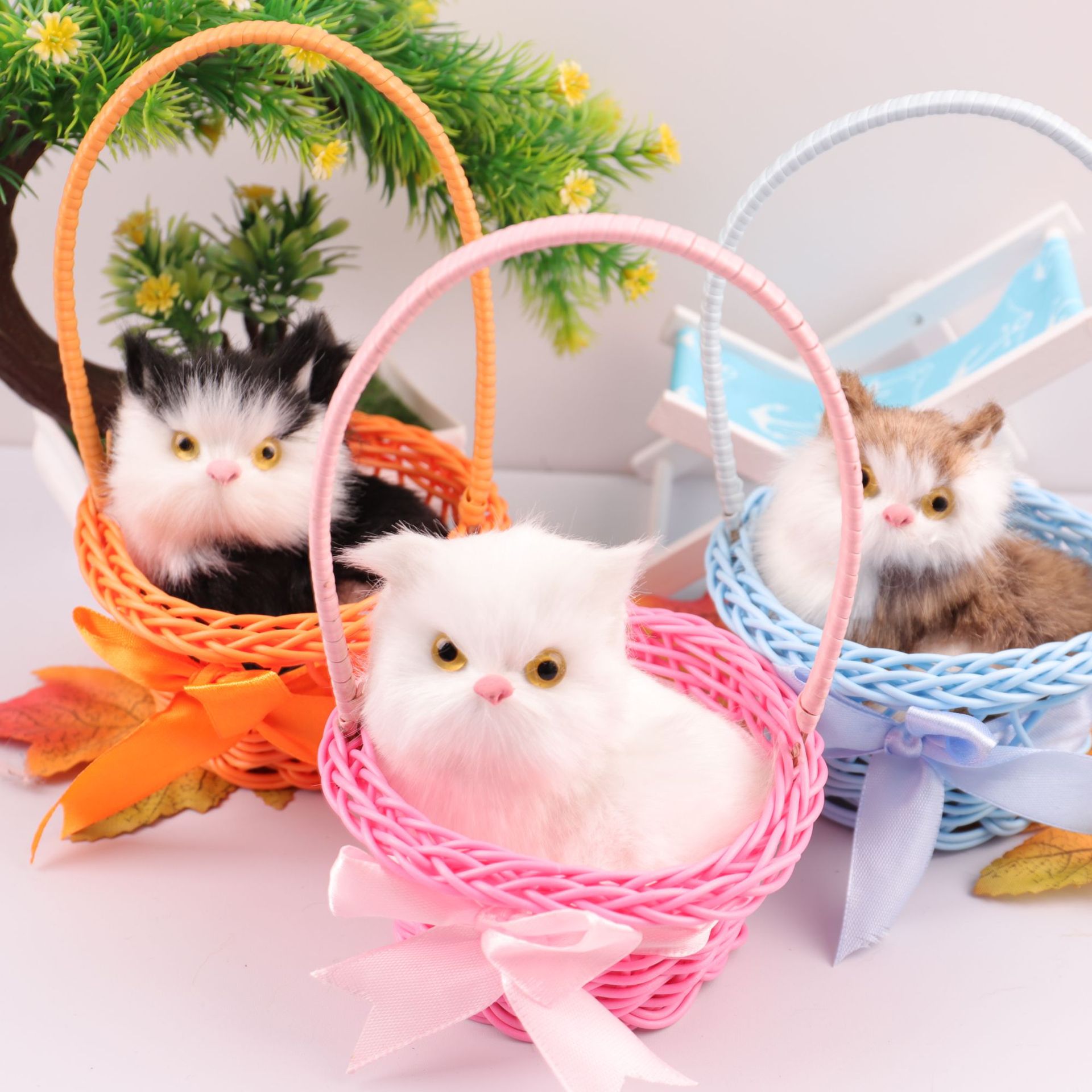 子供の頃のシミュレーション猫バスケット、ハンドヘルドおもちゃ - Interactive Cat Toy のレビューと価格