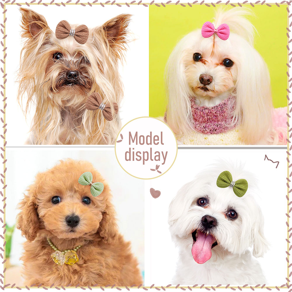 30 個 Handmake ペット猫犬弓ヘアピンかわいいヘア - Pet Supplies Co のレビューと価格